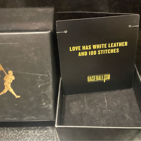 NWT Rare Baseballism Rose Home Plate Heart Pendant Necklace(925 Sterling Silver) - Picture 7 of 7